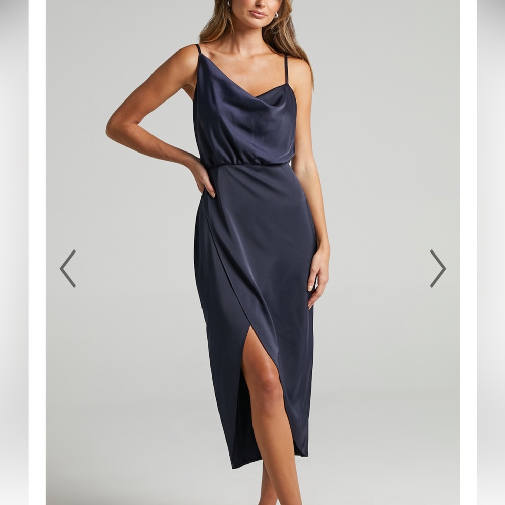 Showpo Sisters by heart dress in navy